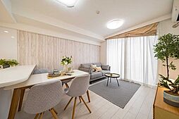 ゼファー西葛西 3LDKのリビング/ダイニング