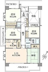間取図画像 4LDK