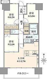 間取図画像 3SLDK