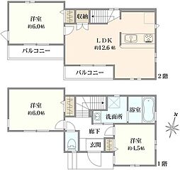西東京市向台町一丁目 新築戸建 1号棟