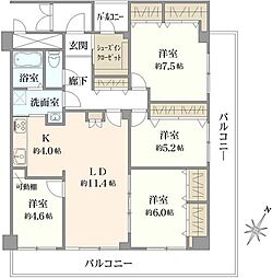 間取図画像 4LDK