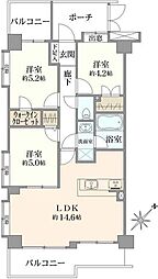 間取図画像 3LDK