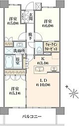 間取図画像 3LDK