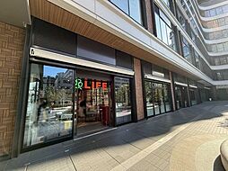 1階　ライフ勝どきミッド店（スーパー） 1m