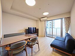 プラウドタワー武蔵小金井クロスイースト 2LDKのリビング/ダイニング