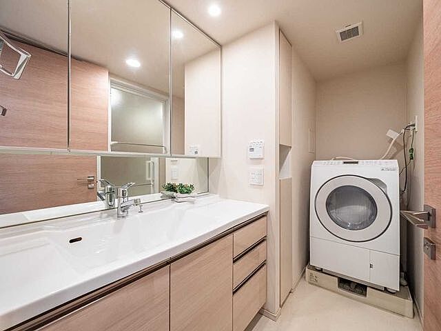 洗面 ザ・パークハウス立川テラス 8階/-