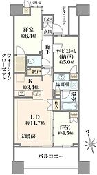 間取図画像 2SLDK
