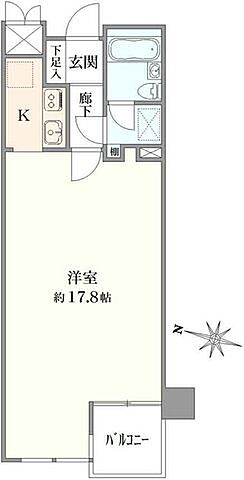 間取り メゾン文京関口II 9階/-