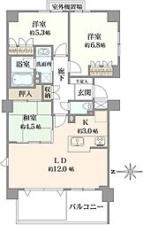 間取図画像 3LDK
