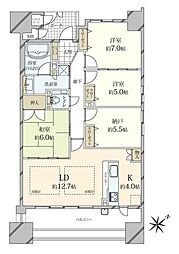 間取図画像 3SLDK