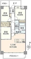 間取図画像 3LDK