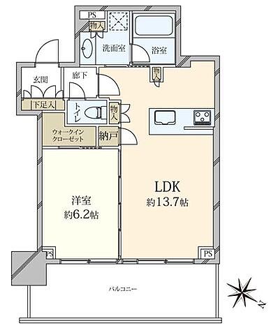 間取り ベイシティタワーズ神戸WEST 10階/-