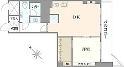間取図画像 1DK