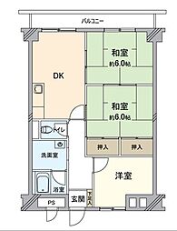 間取図画像 3DK