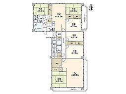 間取図画像 6LDK