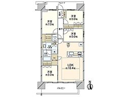 間取図画像 4LDK