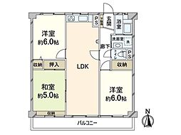 間取図画像 3LDK