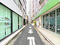 北西側前面道路...