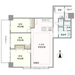 間取図画像 3LDK