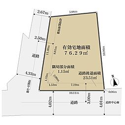 三鷹市井の頭１丁目の土地