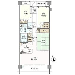 久我山ガーデンヒルズ二番館の間取図画像