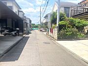 現地含む前面道路