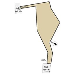 神奈川県横浜市栄区笠間2丁目の土地画像