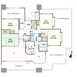 ライオンズマンション加木屋ヒルズ 4LDKの間取り