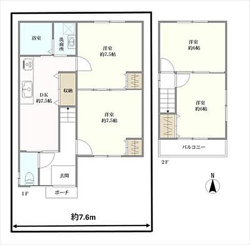 間取り 八幡市八幡平田