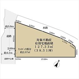 堺市東区日置荘西町１丁の土地