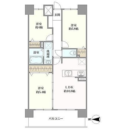 間取り(3LDK)