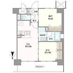 エステムプラザ京都聚楽第雅邸の間取図画像