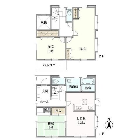 間取り 熊本市西区春日8丁目