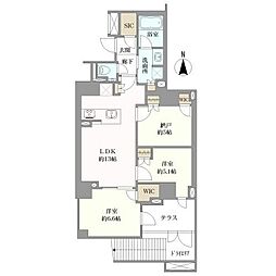 間取図画像 2SLDK
