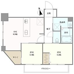 間取図画像 2DK