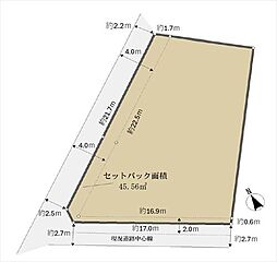 愛知県丹羽郡扶桑町大字高雄字下山の土地画像