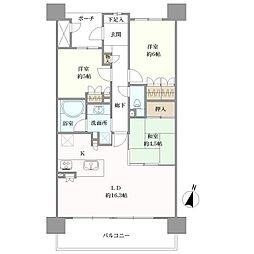 間取図画像 3LDK