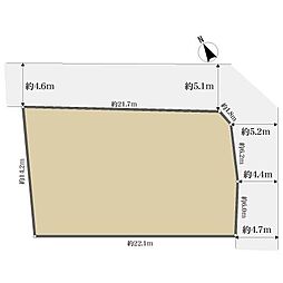愛知県豊橋市城山町の土地画像
