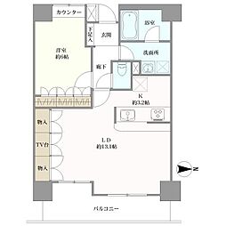 アルス心斎橋の間取図画像