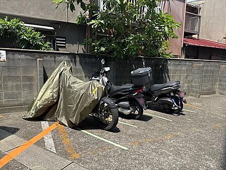 【共有部】バイク置き場