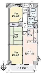 間取図画像 3LDK