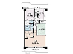 希望ケ丘ビレジ 3LDKの間取図画像