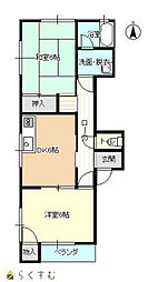 間取図画像 2DK