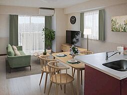 グランディール 202 2階2LDKのリビング/ダイニング