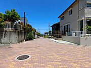 ●西側道路インターロッキング♪