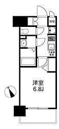 プレサンス名古屋駅ゲート 1Kの間取図画像