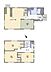 間取り：広々LDKやホール、居室は6帖超、トイレも2か所有り。