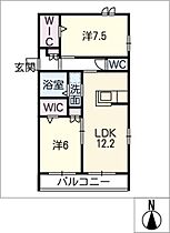 ＰＲＥＳＥＮＣＥ　III  ｜ 愛知県尾張旭市三郷町栄（賃貸マンション2LDK・2階・63.01㎡） その2