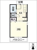 レトアＳ＆Ｓ  ｜ 愛知県長久手市原邸（賃貸アパート1K・2階・27.34㎡） その2