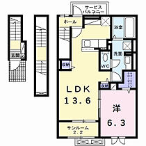 グレイスヴィラ2番館 302 ｜ 愛知県愛知郡東郷町清水2丁目3番地5（賃貸アパート1LDK・3階・59.25㎡） その2